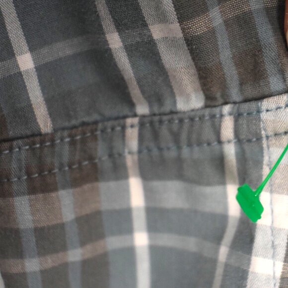 Wrangler Shirt 2XL Mens Plaid Short Sleeve Button Down Western Rodeo Cotton - Picture 14 of 14